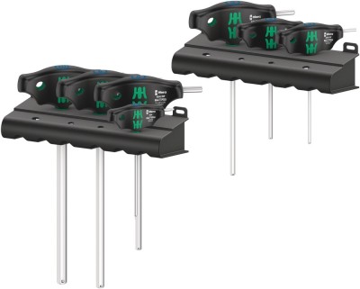 Set de chei hexagonale tip &amp;quot;T&amp;quot;, 454/7 HF Set 1, 7 bucati, Wera 05023450001 HardWork ToolsRange foto