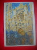 HOPCT 23199 CATEDRALA DIN ROUEN- CLAUDE MONET [1840-1926] -FRANTA -- CP PICTURA --CIRCULATA