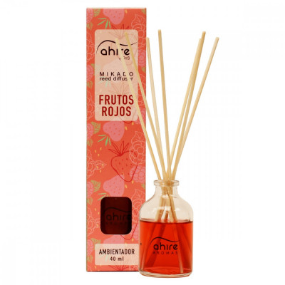 Odorizant mikado cu bete ratan Ahire - Fructe rosii 40 ml foto