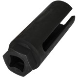 Cheie cu șoc pentru demontarea senzorului de oxigen O2, 1/2", unealtă cu offset de 22 mm, șoc pentru senzor de oxigen cu deschidere laterală pentru ca