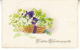 M1 FA 3 - Felicitare de colectie - circulata - anii 1900, Germania, Printata