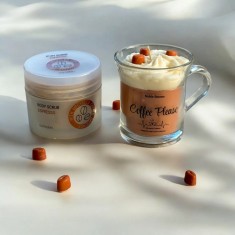 AuraSkin Body Scrub - Espresso, 200 ml