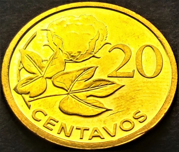 Moneda exotica 20 CENTAVOS - MOZAMBIC, anul 2006 *cod 1070 = UNC