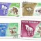 Romania (229) - Animale preistorice, 1966 - serie obliterata