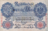 GERMANIA 20 marci 1914 VF!!!