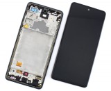 Display Samsung Galaxy A72 A725F Display Service Pack Black Negru