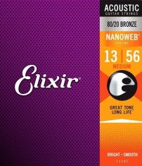 Corzi acustica Elixir 11102 13-56 Medium NW foto