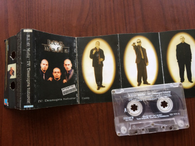 B.U.G. Mafia IV: Deasupra Tuturor caseta audio muzica hip hop rap cat music 1997 foto