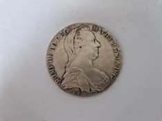Thaler Maria Theresia din Argint Rebatere 1780 -Moneda este Rebatere foto