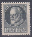 Statele Germane - BAVARIA - 1918, nestampilat - sarniera (G1)