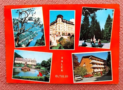 1. Valea Oltului 2. Govora: Pavilionul nr. 1 3. Olanesti: Vedere din parc 4. Calimanesti: Vedere din parc 5: Olanesti: Baza de tratament a U.N.C.A.P. foto