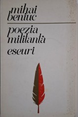Poezia militanta (Eseuri) &ndash; Mihai Beniuc