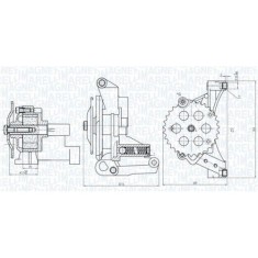 Pompa ulei Audi A3 (8l1), A4 B6 (8e2), A4 B6 Avant (8e5), A6 C5 (4b2), A6 C5 Avant (4b5); Ford Galaxy I (Wgr); Seat Alhambra (7v8, Alhambra Van (7v8,