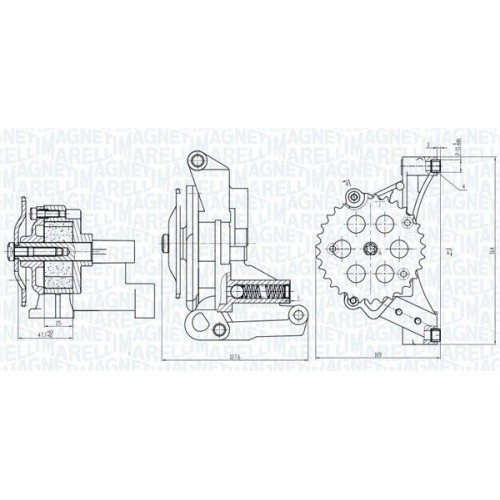 Pompa ulei Audi A3 (8l1), A4 B6 (8e2), A4 B6 Avant (8e5), A6 C5 (4b2), A6 C5 Avant (4b5); Ford Galaxy I (Wgr); Seat Alhambra (7v8, Alhambra Van (7v8,