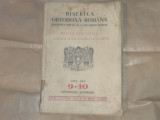 BISERICA ORTODOXA ROMANA BULETINUL OFICIAL AL PATRIARHIEI ROMANA 9-10 \ 1952