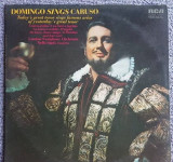 Vinil original SUA, Placido Domingo sings Caruso, Opera