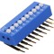 Comutator DIP-SWITCH 10 Secțiuni ON-OFF 12VDC