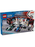 Lego City F1(r) Garage &amp; Mercedes-amg &amp; Alpine Cars (60444)