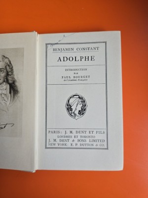 Adolphe - Benjamin Constant foto