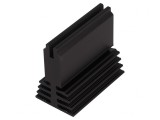 Radiator extrudat negru 50x29.4x45mm 4.5K/W