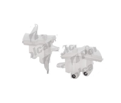 Rezervor spalator parbriz Toyota Auris (E15), 03.2007-2012, fara Gura umplere vas spalator, cu gauri pentru 2 pompe spalator foto