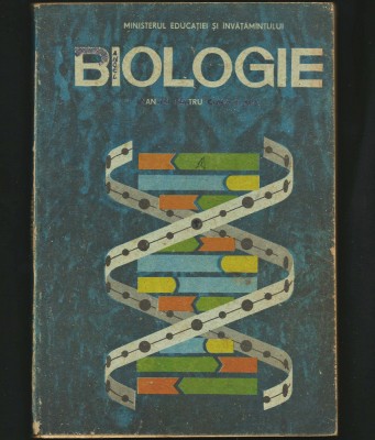 BIOLOGIE - MANUAL PENTRU CLASA A XII-A - ED. DIDACTICĂ ȘI PEDAGOGICĂ - 1988 foto