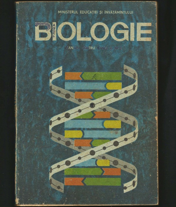 BIOLOGIE - MANUAL PENTRU CLASA A XII-A - ED. DIDACTICĂ ȘI PEDAGOGICĂ - 1988