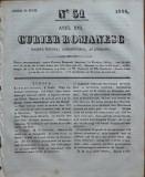 Curier romanesc , gazeta politica , comerciala si literara , nr. 51 din 1844