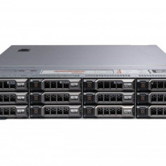 Configurator (CTO) Server Dell PowerEdge R720XD, 12 LFF + 2 SFF, 2 x E5-2600 v1/v2, Perc SAS/SATA , 2 x PSU, 2 Ani Garantie