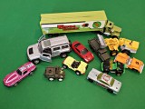 Masinute 11 vintage Majorete Matchbox Hot Wheels Tir Hummer LOT34T1