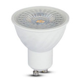 Spot cu LED, 6.5 W, 480 lm, 4000 K, soclu GU10, lumina alb neutru, cip Samsung, forma PAR16, General