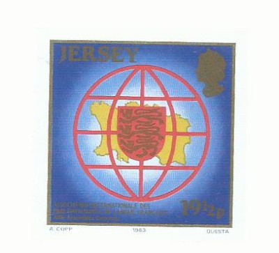 TSV* - ANGLIA - JERSEY 1983 MICHEL 308, NESTAMPILAT MNH/** LUX foto