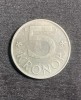 Moneda 5 coroane 1987 Suedia, Europa