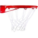 Coș Baschet Metalic 45cm cu Plasa Rosu - Durabil, Rezistent, Ideal Exterior - American Classic
