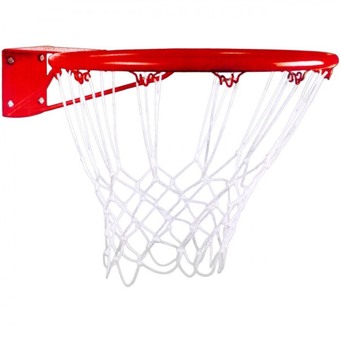 Coș de Baschet, American Classic, Diametru 45cm, Cu Plasă, Roșu