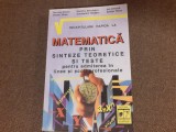 RECAPITUALRE RAPIDA LA MATEMATICA PRIN SINTEZE TEORETICE SI TESTE NICOLAE GHICIU