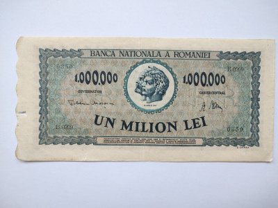 Romania - 1.000.000 Lei 1947 - L2 foto