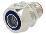 Conectori finali drepți pentru trese, alamă, IP40