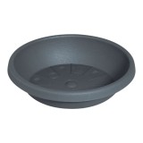 Suport Ghiveci Rotund, Antracit, &Oslash; 53cm, Plastic