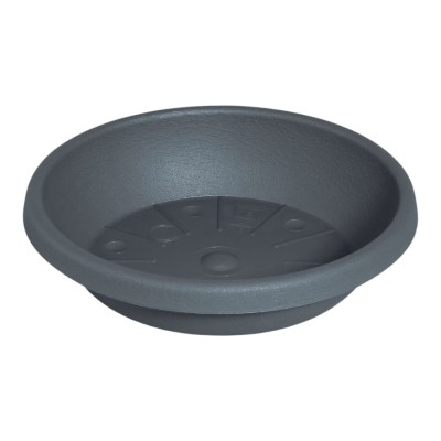 Suport Ghiveci Rotund, Antracit, &amp;Oslash; 53cm, Plastic foto