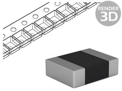 Condensator tantal SMD 10uF 25V 1411 foto