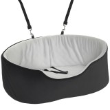 PawHut Scaun auto pentru c&acirc;ine cu centură de siguranță și prindere scaun auto căptușit 77 x 43 x 28 cm negru | Aosom Romania