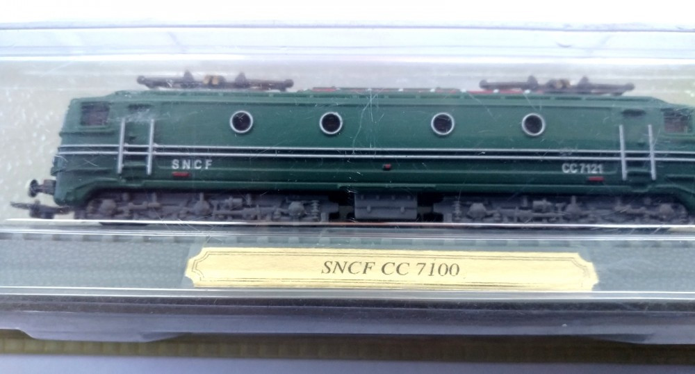 MACHETA LOCOMOTIVA SNCF CC7100 SCARA 1:160 G=9MM, N - 1:160, Locomotive |  Okazii.ro