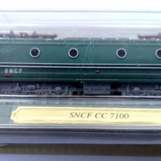 MACHETA LOCOMOTIVA SNCF CC7100 SCARA 1:160 G=9MM