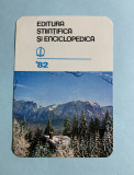 Calendar 1982 editura enciclopedica