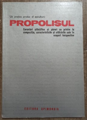 Un pretios produs al apiculturii, propolisul (1975) foto