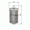 Filtru combustibil TOYOTA HILUX II pick-up (LN8, RN5, LN6, YN6, YN5, LN5, RN6) (1983 - 2005) BOSCH 0 450 905 912