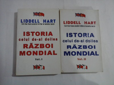 ISTORIA CELUI DE-AL DOILEA RAZBOI MONDIAL - LIDDELL HART - 2 volume foto