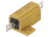 Rezistor Bobinat cu Radiator 120&Omega; 10W