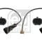 FEBI BILSTEIN 15049 Set contacte avertizare, uzura placuta frana